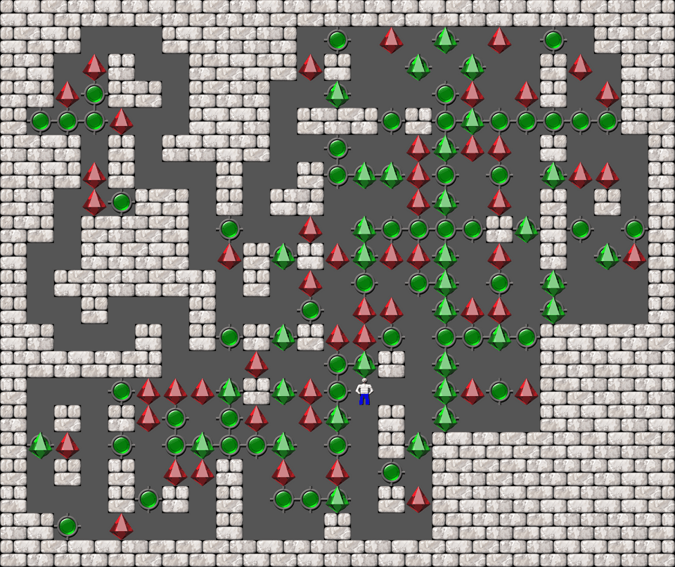 Sokoban Bugs509 collection level 405